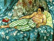 Suzanne Valadon blatt sovrum oil painting